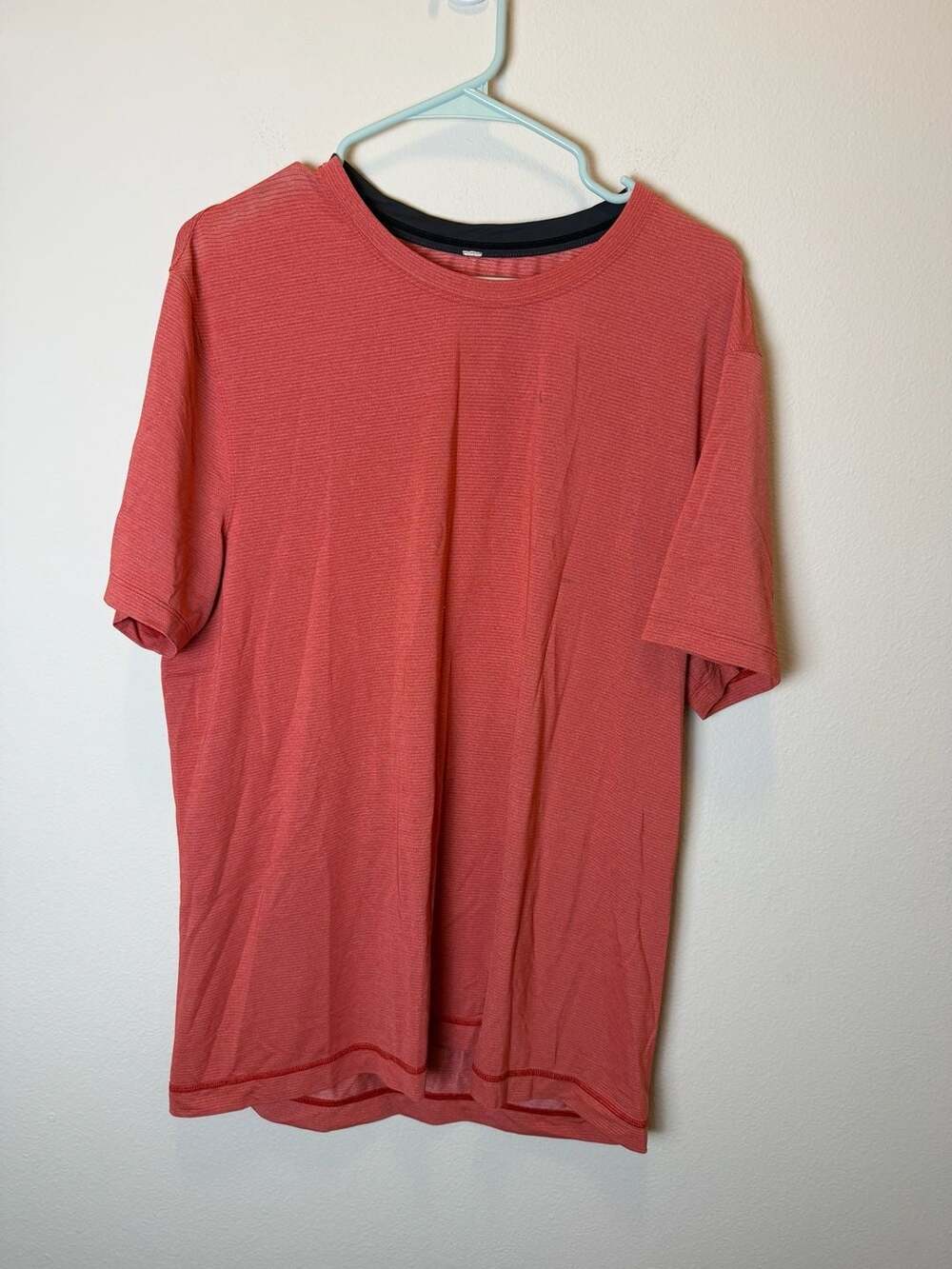 Lululemon Metal Vent Tech Short Sleeve Shirt Red